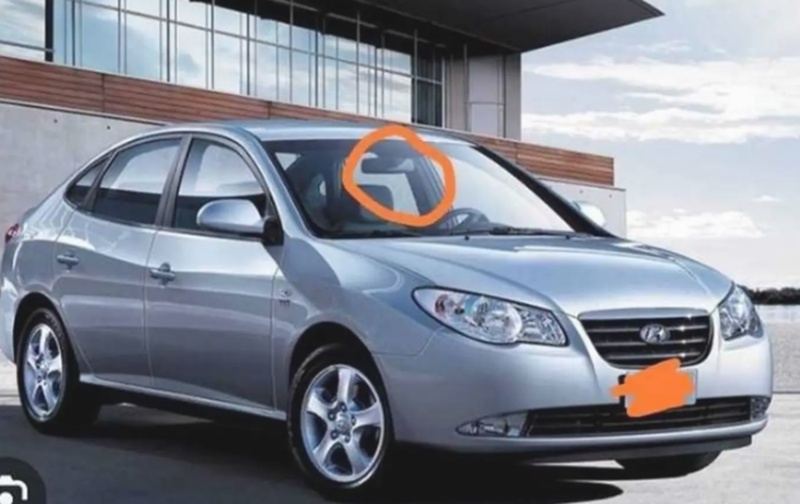 Лобовое стекло от Hyundai Avante